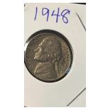 1948 Jefferson Nickel
