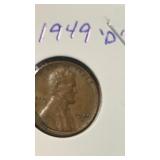 1949 D Lincoln Wheat Penny