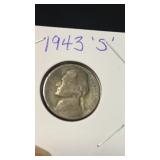 1943 S Jefferson War Nickel