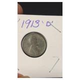 1913 D Lincoln Penny