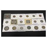 (18) Group of Foreign Coins