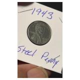 1943 Steel Lincoln Penny