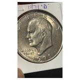 1971 D  Eisenhower Dollar