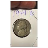 1944 D Jefferson War Nickel