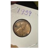 1939 Lincoln Head Penny