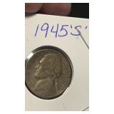 1945 S Jefferson War Nickel