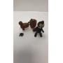 Schoeenhut black and white toy figure & Small