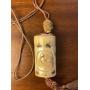 19th C. Japanese Ivory Inro w/ Ojime Bead