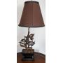 Neiman Marcus Brass Bird-On-Branch Lamp