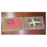 20th C. Felt Placemats of Sweden & England
