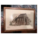 20th C. Watercolor by EINBECK, Signed