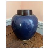 C. 1900 Chinese Colbalt Blue Ginger Jar