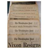 Washington Post Newspapers NIXON - WATERGATE -
