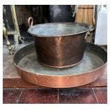 19th C. Copper Preserving Pans