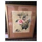 C. 1910 Hand Painted Chinese Painting on Silk