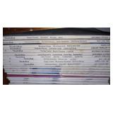 Vintage WOODEN BOAT Magazines - Includes some