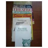 Assorted Playbills and Theatre Arts Ephemera -