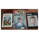 Vintage Atlantic LIFE and POST Magazines including