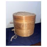 Vintage Japanese Bamboo Steamer, NEW