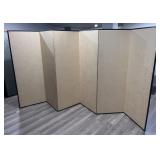 C. 1920 Japanese 6-Panel Byobu Room Divider