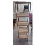 Vintage Wooden 5-Tier Shelf Unit