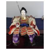 Vintage Japanese Samurai Musha Hina Doll