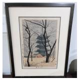 Takeji Asano (1900-99) Signed Woodblock Print