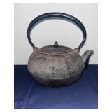 C. 1890 Japanese Nambu Tekki Tetsubin Kettle