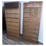 Pair of Japanese Sugi Yoshido Screens w/ Panels