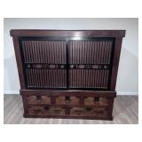 C. 1920 Japanese Futon Dansu