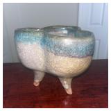 Vintage Kyla Erickson Footed Ceramic Planter