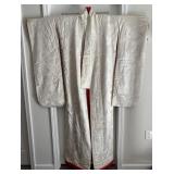 Vintage Japanese Silk Brocade Uchikake Kimono