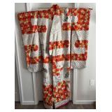 Vintage Japanese Silk Brocade Kimono