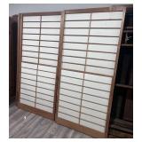 Vintage Pair of Japanese Shoji Doors