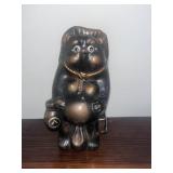 Vintage Ceramic Tanuki Racoon Dog Vase