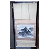 C. 1930 Japanese Kakejiku Hanging Scroll