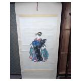 C. 1930 Japanese Kakejiku Hanging Scroll