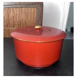Vintage Japanese Lacquerware Covered Pot