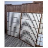 Vintage Pair of Japanese Shoji Doors w/ Panels