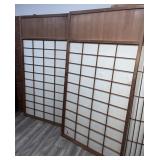 Vintage Pair of Japanese Shoji Doors w/ Panels
