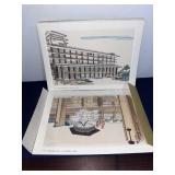 1964 Japanese Woodblock Prints - Tokyo