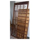 C. 1940 Japanese Machiya Exterior Slatted Panel
