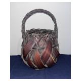 19th C. Japanese Ikebana Basket