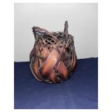 19th C. Japanese Ikebana Basket