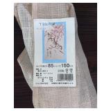 Vintage Japanese Noren Fabric Room Divider