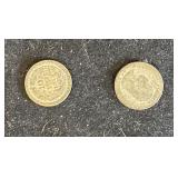 C 1892 & 1918 Netherlands Coins