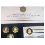 C 1970-72 Franklin Mint Collector's Society Coins