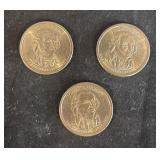 C 2007-S Proof John Adams Dollar Coins (3)