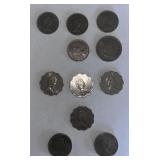 Collection of Hong Kong Coins1975-80 (11)