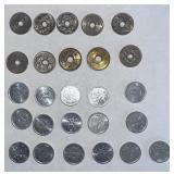 Collection of Japan Coins 1970's (26)